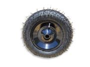 Roda Carrinho De Mão Pneu Câmara 3,25x8 Cor Preto