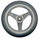Roda Com Pneu Maciço 6" com Rolamento - unidade