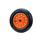 Roda Completa Carrinho de Mão Aço Carbono 8pol 45 50 e 60L