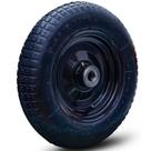 Roda completa com pneu câmara 14 x 3.1/2" cap. 120kg - R.3.25-8.PN.R - Colson Roda completa com pneu câmara 14 x 3.1/2" cap. 120kg - R.3.25-8.PN.R - Colson