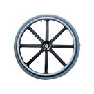 Roda Completa Em Nylon P/ Cadeira De Rodas Com Pneu Inf.