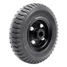Roda Completa P/ Carr Mao Pu 2.50-4 Metal Preto 7/8 Rolete
