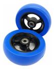 Roda de 5'' maciça soft rool (par)