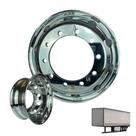 Roda de Alumínio Auto-Brilho BZ pol. Int/Ext P/Carreta