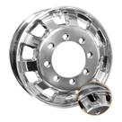 Roda de Alumínio Ford F4000 17,5 x 6 8 furos Alto Brilho