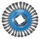 Roda de arame BOSCH WBX408 X-Lock Arbor Carbon Steel 11,4 cm