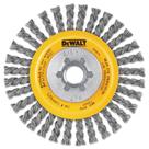 Roda de Arame DEWALT DW4925B - 10cm x 1,6mm - Aço Carbono