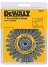 Roda de Arame DEWALT DW4935 para Rebolos de 4 Polegadas