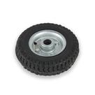 Roda de Borracha Completa Maciça 250-4 com Rolete 7/8 pol