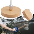 Roda De Borracha De 88mm Para Remoção De Decalques a Baixa Temperatura Para Esmerilhadeira Angular