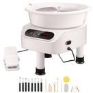 Roda de cerâmica VEVOR 11 polegadas 450W para adultos com LCD branco