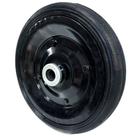 Roda De Chapa Estampada 10" Pneu Maciço P/ Carrinho Armazém 11795