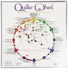 Roda de cores Jack Richeson Quiller para todas as mídias 21,6 x 21,6 cm