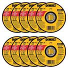 Roda de Corte de Metal DEWALT DW8062 (100 Unidades) - 4,5 x 1,1 x 2,2 cm