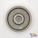 Roda de ferro 4" para macaco jacaré 2t - potente brasil