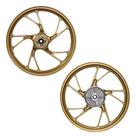 Roda de Liga leve 5 Palitos Dourada - Titan - Fan - Cargo