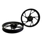 Roda De Liga Leve Tambor Pop 100/110 Pé De Galinha Lona - Preto