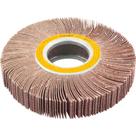 Roda De Lixa 150mm X 25mm Sem Haste Grão 8 0 Vonder