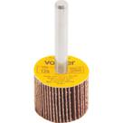 Roda de Lixa 25x20mm com Haste G120 - Vonder Roda de Lixa 25x20mm com Haste G120 - Vonder