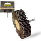 Roda De Lixa 80x30mm G100 c/ Haste 1/4 Beltools