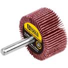 Roda de Lixa com Haste 50x25mm Grão 80 para Desbaste e Polimento - DTools Roda de Lixa com Haste 50x25mm Grão 80 para Desbaste e Polimento - DTools
