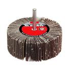 Roda De Lixa Com Haste Para Madeira E Metal 80X40X6MM Roda De Lixa Com Haste Para Madeira E Metal 80X40X6MM