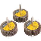 Roda De Lixa Vonder 50 Mm Com Haste 6,0 Mm Para Lixamento E Acabamento Em Aço Ferro Plástico Roda De Lixa Vonder 50 Mm Com Haste 6,0 Mm Para Lixamento E Acabamento Em Aço Ferro Plástico