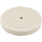 Roda de pano para polimento 6" x 5/8" furo 1/2"
