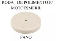Roda De Pano útil Mod. Disco Acessório P Moto Esmeril 4 Pol.