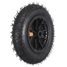 Roda De Plástico Aro 8 Completa + Pneu 3,25-8 + Câmara Ar