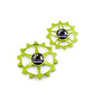 Roda de polia de câmbio de cerâmica JRC Components 14 e 12T Par