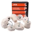 Roda de polimento para furadeira SPTA Buffing Mop 8 unidades para metal