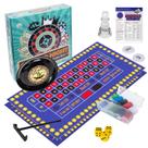 Roda de roleta e conjunto de dados Extguds com roda de roleta de 25 cm