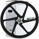 Roda dianteira de alumínio liga leve freio a disco CG150 Fan Titan ESD EX 2004 a 2013 com rolamentos Scud