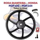 Roda Dianteira Liga Leve Pop 100 110 110i Rodão 2012 Preto