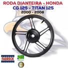 Roda Dianteira Liga Leve Tambor Honda Cg 125 Fan 2005 A 2008 Fabreck Premium