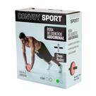 Roda Exercício Abdominal Metal 18cm Sortido - Yins - Convoy sport
