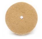 Roda Feltro 4 Polegadas Polimento Esmeril Politriz Aço Inox Alumínio Latão Madeira Vidro Acessório Precisão Ferramenta Acabamento Profissional