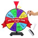 Roda giratória SHANTRA de 30 cm com base durável de 10 slots Roda giratória SHANTRA de 30 cm com base durável de 10 slots