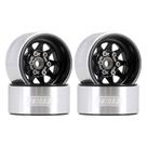 Roda INJORA 1.0 Beadlock 1/18 em Aço Estampado para TRX4M Axial