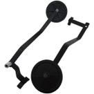 Roda lateral 24 com suporte para cambio bike