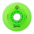 Roda LED Luminous 80mm GREEN APPLE Glow (Unidade)