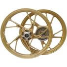 Roda Liga Leve 1.85X18/2.15X18 - Titan - Freio Lona DOURADA