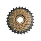 Roda Livre 21v Index 14/28 dentes Dourado/Preto Catraca com Rosca 7v