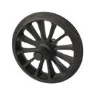 Roda Maciça de Borracha Sintética Paraboni - Eixo 3.1/2'' Furo 2.1/2''
