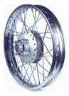 Roda Montada traseira fan 2009 ( Aro Mega/Fibreq/Raio 4M Cromado Speed Racing