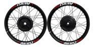 Roda Par 150 Aluminio Preto Fosco Viper Aero Cubo Preto Preto Roda Par 150 Aluminio Preto Fosco Viper Aero Cubo Preto Preto