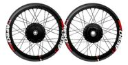 Roda Par Fan 125 2009 á 2018 Preto Fosco Viper Aero Raios Inox Preto Roda Par Fan 125 2009 á 2018 Preto Fosco Viper Aero Raios Inox Preto