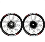 Roda Par Titan 150 Alumínio Preto Fosco Viper Aero Raio Inox Preto Roda Par Titan 150 Alumínio Preto Fosco Viper Aero Raio Inox Preto
