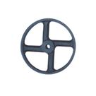 Roda Para Arado Furo 1/2 Ferro Fundido 16cm Roda Para Arado Furo 1/2 Ferro Fundido 16cm